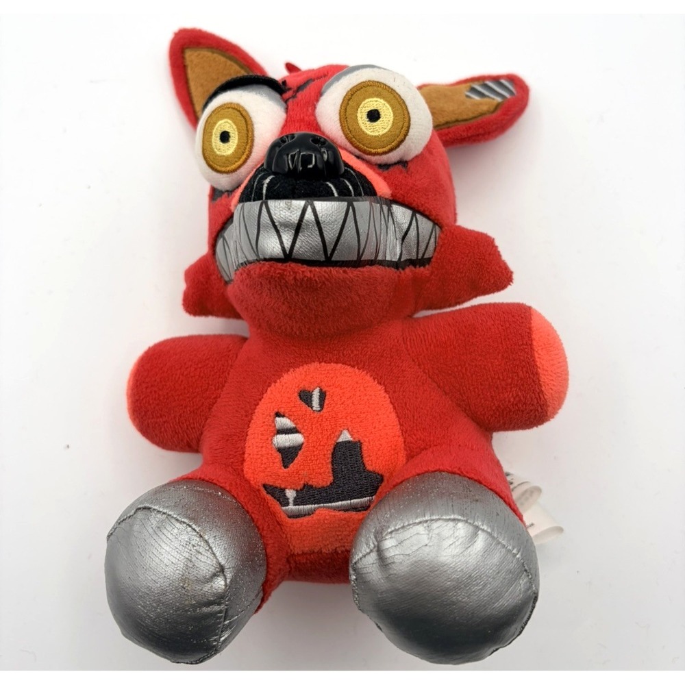 Funko FNAF Five Nights At Freddy's Nightmare Foxy Red Plush Stuffed Animal 8 in